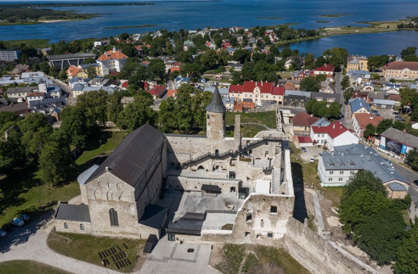 Haapsalu Castle &amp; Episcopal Castle, Haapsalu, Lääne County, Estonia